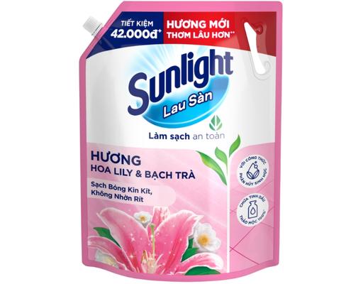 Nước Lau Sàn Lily & Bạch Trà 3.6kg Sunlight
