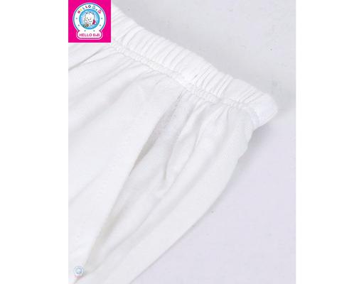 Quần Short Có Túi Chất Liệu Bamboo QL0071 Cho Bé 36 Tháng Tuổi Màu Trắng HELLO BnB