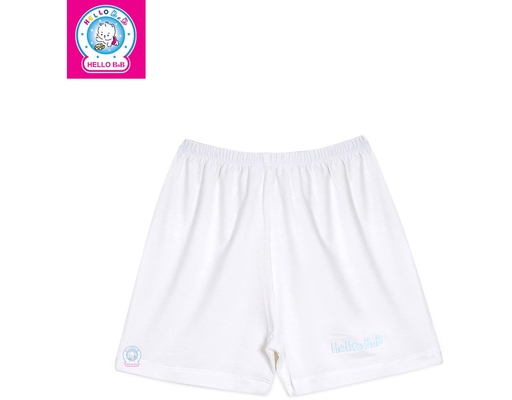 Quần Ngắn Chất Liệu Bamboo QL0067 Cho Bé 18 Tháng Tuổi Màu Trắng HELLO BnB