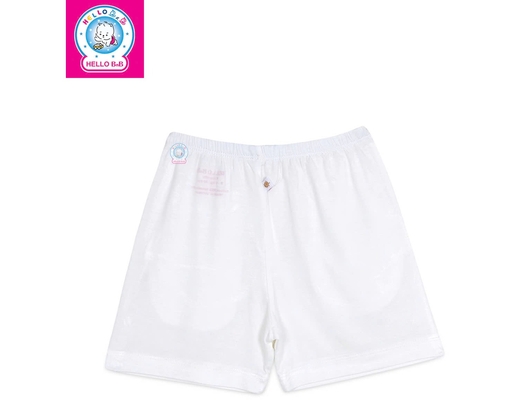 Quần Short Có Túi Chất Liệu Bamboo QL0071 Cho Bé 18 Tháng Tuổi Màu Trắng HELLO BnB