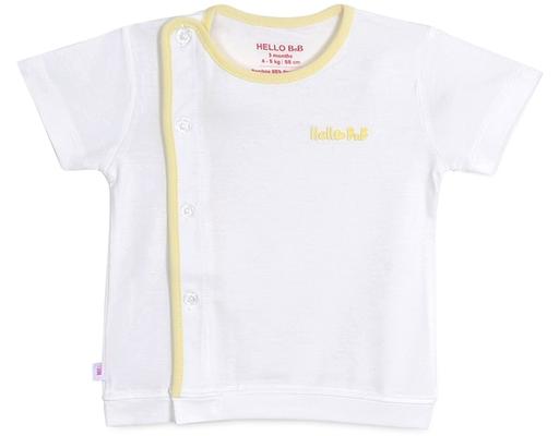 Áo Bác Sĩ TN Chất Liệu Bamboo ASS0054 Cho Trẻ Sơ Sinh Màu Trắng HELLO BnB
