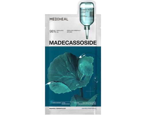 Mặt Nạ Làm Dịu, Phục Hồi Da Mụn Madecassoside Blemish Repair Essential Mask 24ml Mediheal