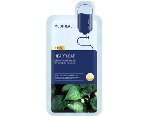 Mặt Nạ Cấp Ẩm, Làm Dịu Da Chiết Xuất Diếp Cá Dermaplus Heartleaf Mask 22ml Mediheal