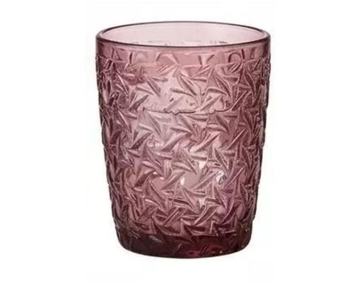 Ly Thủy Tinh Thấp Time Pink Dung Tích 300ml Deli