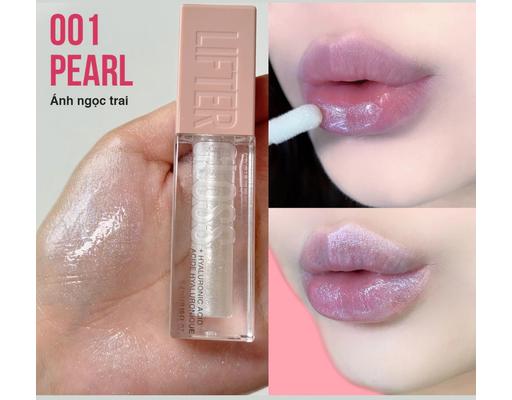 Son Bóng Lifter Gloss 5.4ml Màu #001 Pearl/ Ánh Ngọc Trai MAYBELLINE
