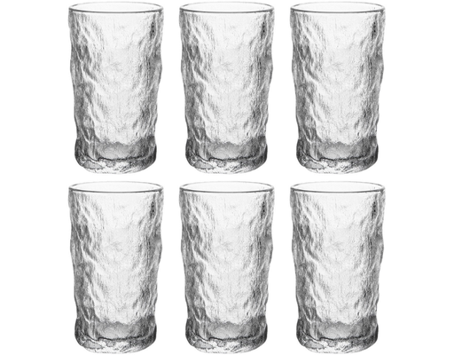Bộ 6 Ly Thủy Tinh Solid Trắng Y6012 Dung Tích 305ml Tuyết Mai