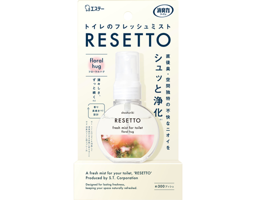 Xịt Khử Mùi Toilet Hương Floral Hug 60ml Shoshuriki