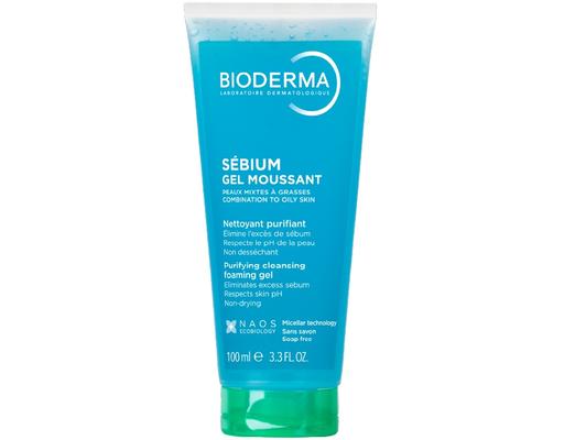 Gel Rửa Mặt Tạo Bọt Sach Thoáng Và Giảm Mụn Sébium Gel Moussant 100ml BIODERMA