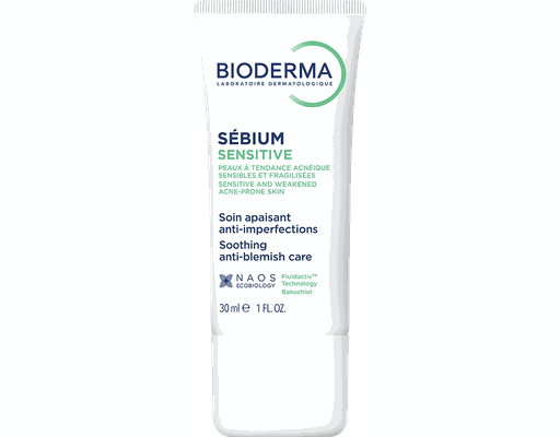 Kem Dưỡng Dịu Da Cấp Ẩn Giảm Mụn Sébium Sensitive 30ml BIODERMA