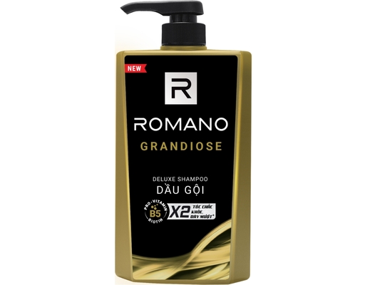 Dầu Gội Hương Nước Hoa Grandiose 650g ROMANO