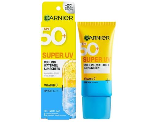 Kem Chống Nắng Mát Da Super UV Cooling Watergel SPF50+ PA++++ 30ml GARNIER