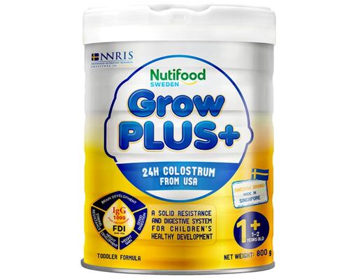 Sữa Bột Dinh Dưỡng GrowPLUS+ Sữa Non 1+ 800g Nutifood