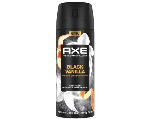 Xịt Thơm Nước Hoa Cao Cấp Hương Black Vanilla 135ml AXE