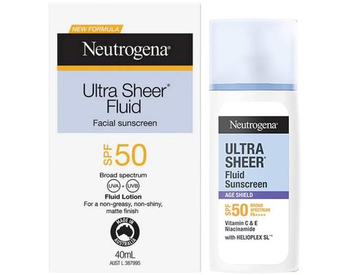 Kem Chống Nắng Ultra Sheer Fluid SPF50 PA++++ 40ml Neutrogena