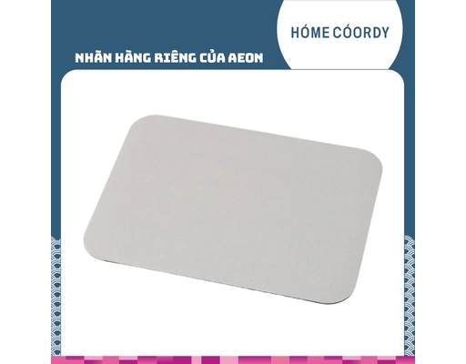 Thảm Đá Tảo Biển Đế Cao Su 40x30cm Màu Xám HÓME CÓORDY
