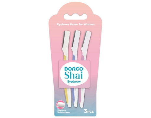 Dao Cạo Chân Mày Shai Bộ 3 Cái LDIA200-3B - Gồm 3 Dao Cạo Chân Mày DORCO