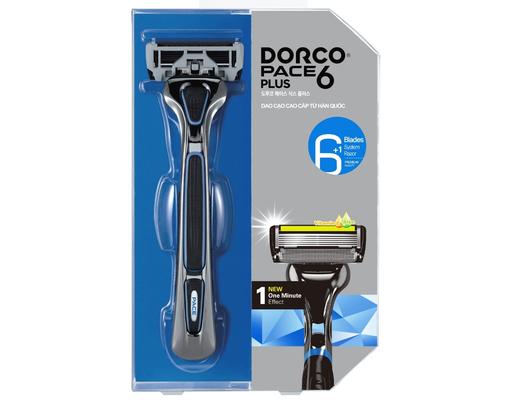 Dao Cạo Râu 6 Lưỡi Pace 6 Plus SXA5001-PT - 1 Cán + 1 Đầu Dao Cạo DORCO