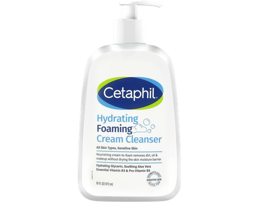 Sữa Rửa Mặt Tạo Bọt Da Khô Nhạy Cảm Hydrating 473ml Cetaphil