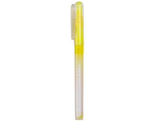 Bút Dạ Quang Free Ink HL-020 Màu Vàng Thiên Long