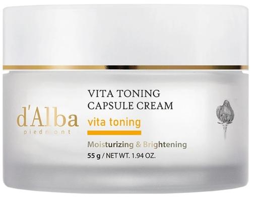 Kem Dưỡng Sáng Da Vita Toning Capsule Cream 55g D'Alba