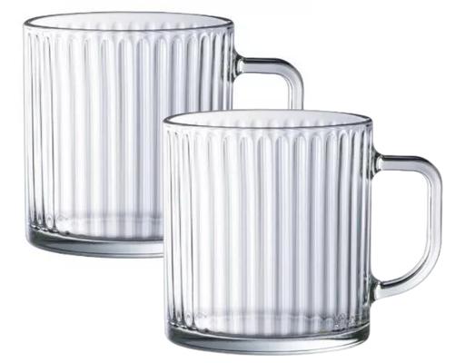 Bộ 2 Ly Thủy Tinh Có Quai Vicy Line 500ml Luminarc