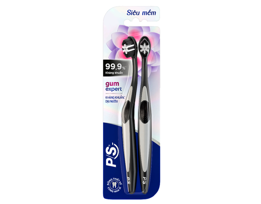Bộ 2 Bàn Chải Chuyên Gia Chăm Sóc Nướu - Kháng Khuẩn Dịu Nướu P/S