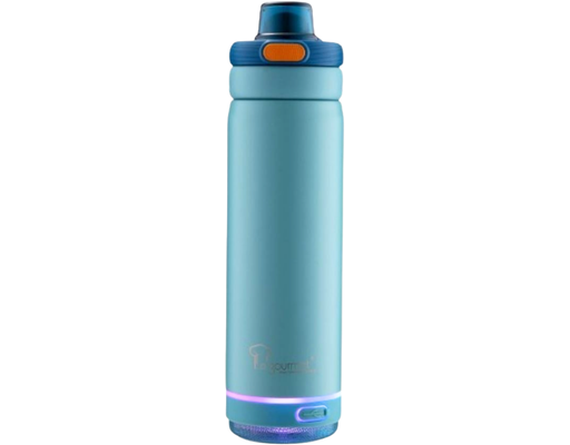 Bình Giữ Nhiệt Có Loa Bluetooth 500ml Màu Xanh La Gourmet