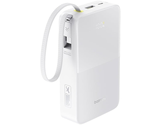 Sạc Dự Phòng Enerfill FC51 Bipow 2 Pro 20.000mAh Màu Trắng Baseus