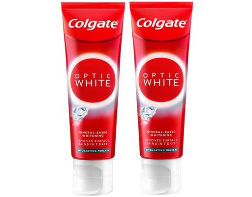 Bộ Đôi Kem Đánh Răng Optic White Plus 100g Colgate