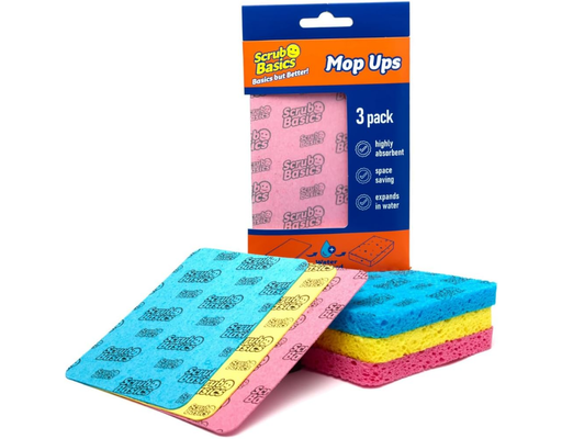 Set 3 Miếng Chùi Rửa Scrub Basics Mop Ups Scrub Daddy