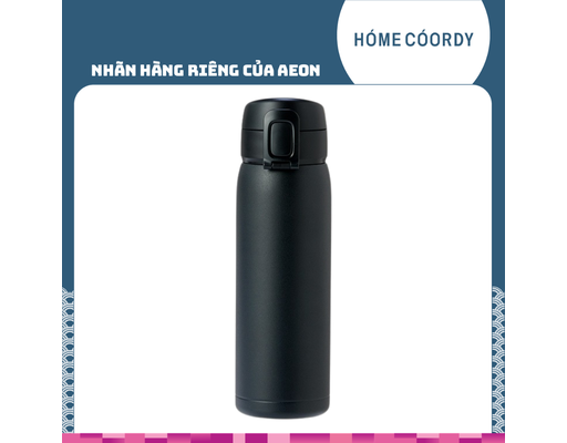 Bình Giữ Nhiệt Mở Nắp 1 Tay 500ml DA25 Màu Đen HÓME CÓORDY