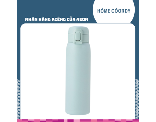 Bình Giữ Nhiệt Mở Nắp 1 Tay 650ml DA25 Màu Xanh Lục Biển HÓME CÓORDY