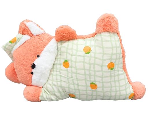 Gối Tựa Lông Hình Thú 55x32x7cm Cáo Dễ thương HOMIKO
