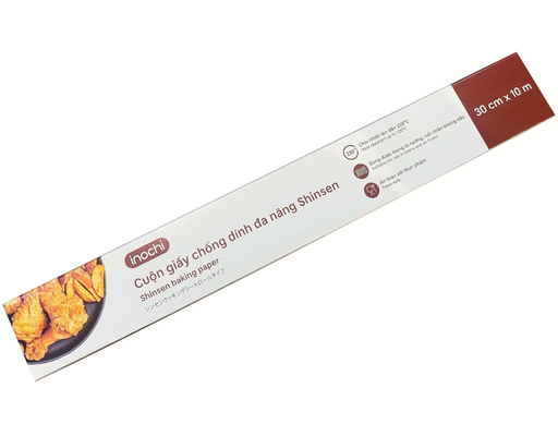 Cuộn Giấy Chống Dính Đa Năng Shinsen Màu Nâu 30cmx10m Inochi