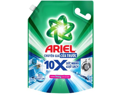 Nước Giặt Cửa Trước 10x Hương Làn Gió Mát 2.7kg Ariel
