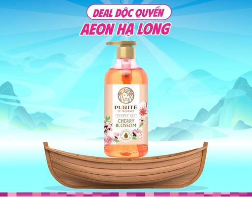 Sữa Tắm Sáng Mịn Hương Hoa Anh Đào 850ml Purite