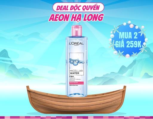 Nước Tẩy Trang Dưỡng Ẩm Cho Da Khô 400ml L'Oreal