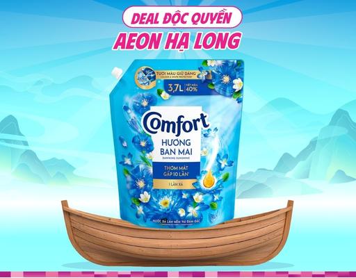 Nước Xả Vải Giữ Màu 1 Lần Xả Hương Ban Mai 3.7L Comfort