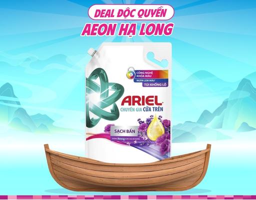 Nước Giặt Cửa Trên Hương Downy Hoa Oải Hương 3.9kg/4.1kg Ariel