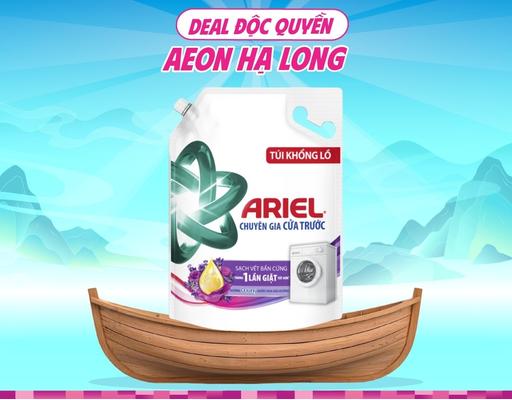 Nước Giặt Cửa Trước Hương Downy Hoa Oải Hương 3.7kg Ariel