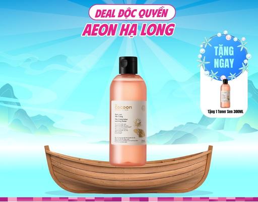 Nước Cân Bằng Sen Hậu Giang Soothing Toner 310ml Cocoon