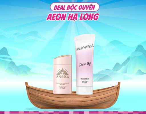 Combo Sữa Chống Nắng Da Nhạy Cảm 60ml + Gel Chống Nắng Nâng Tông 90g ANESSA