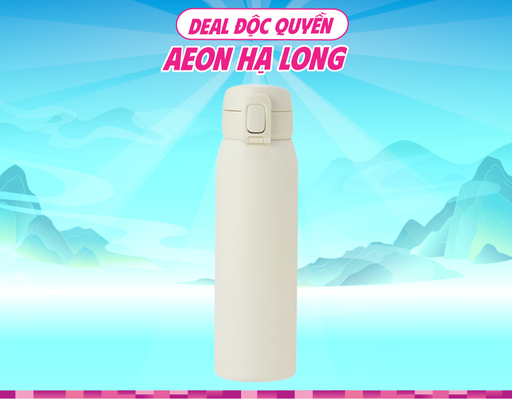 Bình Giữ Nhiệt Mở Nắp 1 Tay 650ml DA25 Màu Ngà HÓME CÓORDY