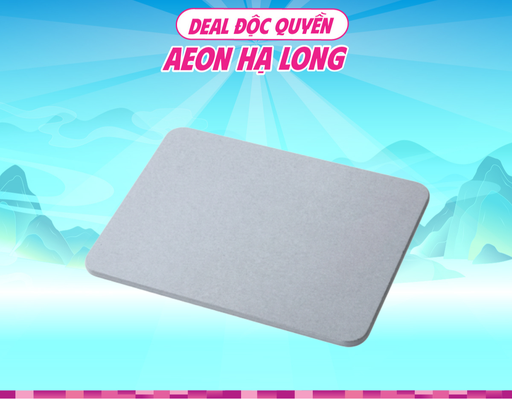 Thảm Đá Chùi Chân Tảo Biển SS26 Màu Xám Size 29x38.5cm HÓME CÓORDY