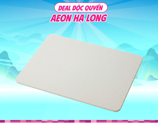 Thảm Đá Chùi Chân Tảo Biển SS26 Màu Ngà Size 40x55cm HÓME CÓORDY