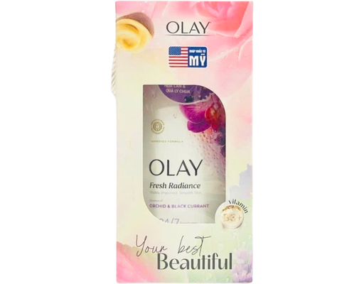 Sữa Tắm Làm Dịu Hương Hoa Lan Và Quả Lý Chua Đen Soothing Orchid Blackcurrant 650ml OLAY
