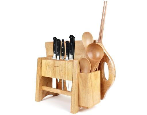 Kệ Dao Thớt Gỗ 175 x 225 x 305mm Gỗ Trường Sơn