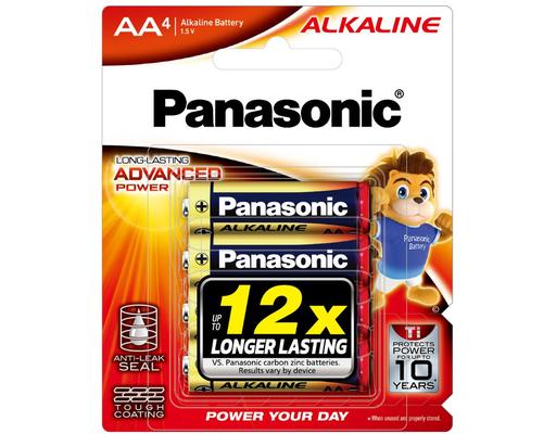 Pin LR6T/4B-V AA Vỉ 4 Viên Panasonic