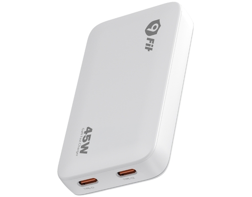 Sạc Slim PD 45W 2C GaN 9A452C06W Màu Trắng 9Fit