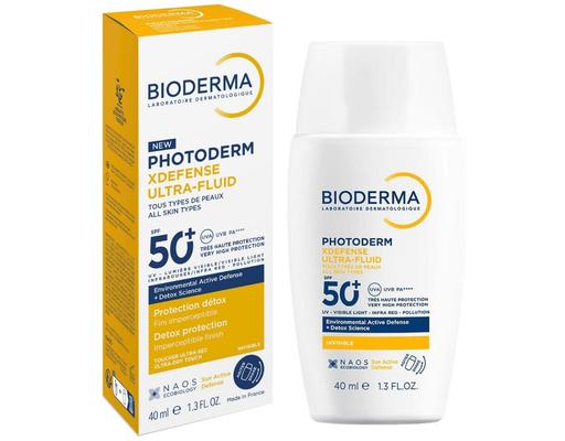 Sữa Chống Nắng Không Màu Phổ Rộng Ráo Mịn, Bảo Vệ Da Toàn Diện Photoderm Xdefense Ultra-Fluid SPF50+ 40ml BIODERMA